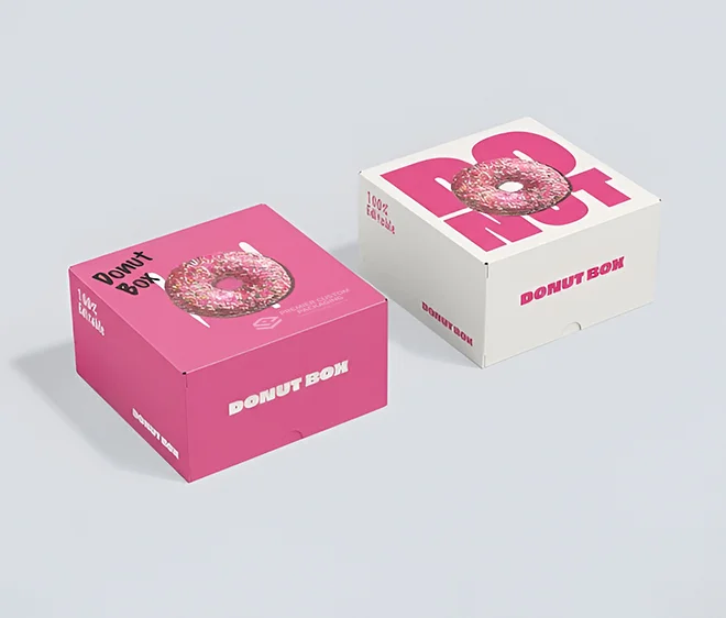 Donuts boxes