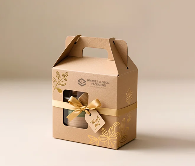 Kraft Gable Boxes