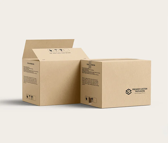 Kraft Shipping Boxes