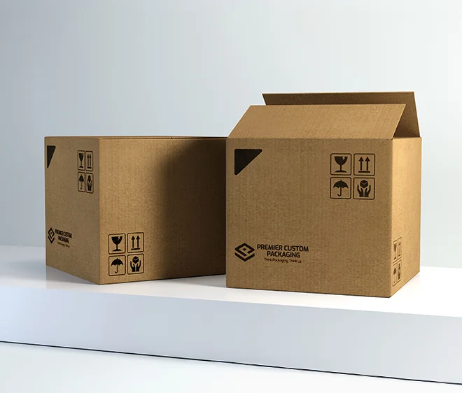 Kraft Shipping Boxes