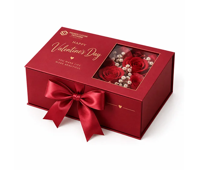 custom drawer valentine gift boxes