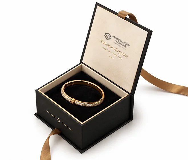 custom rigid jewelerry boxes