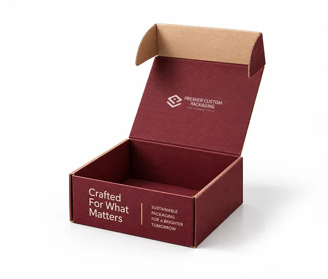 custom roll end mailer packaging boxes