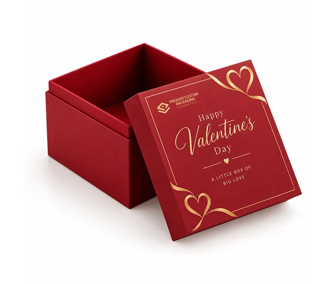 custom valentine gift boxes with lids